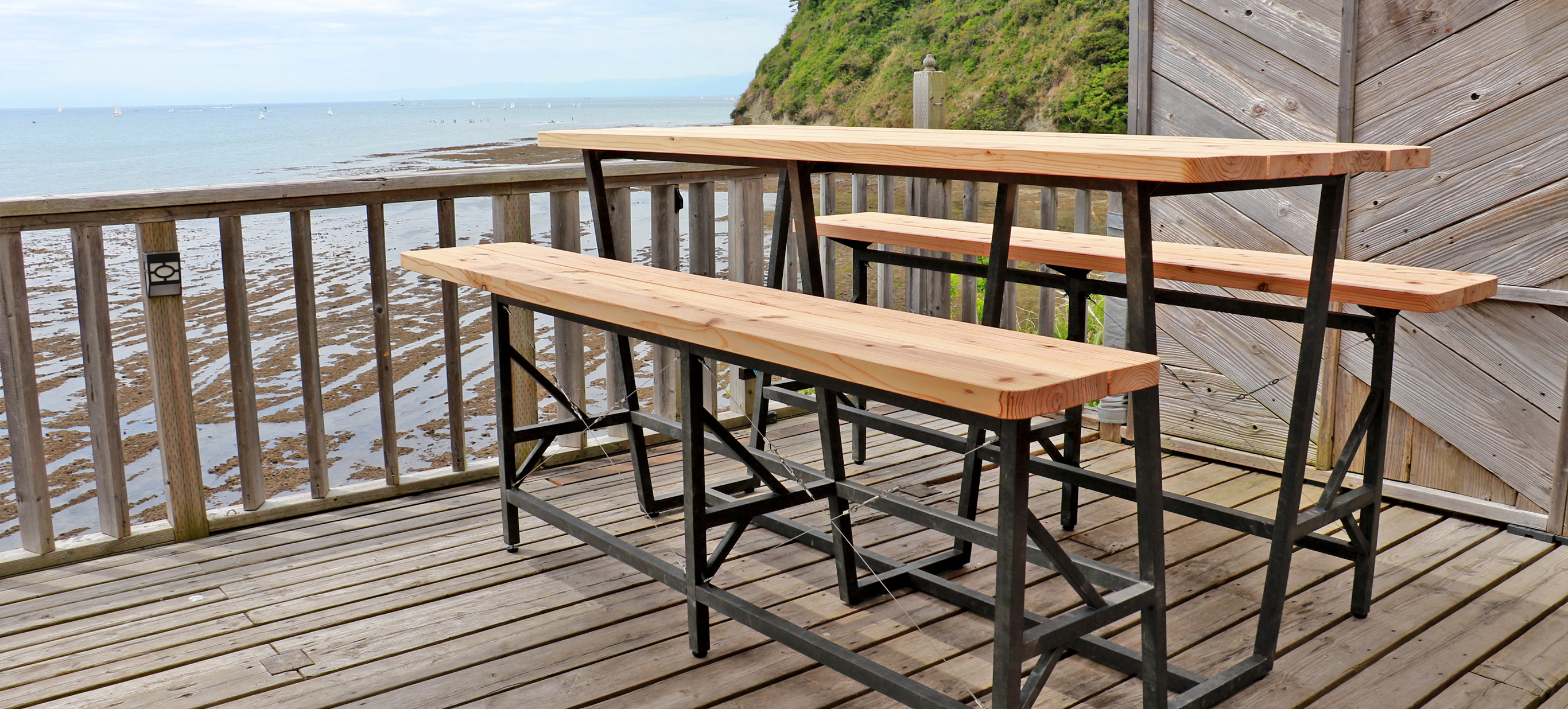 DECK TABLE BENCH